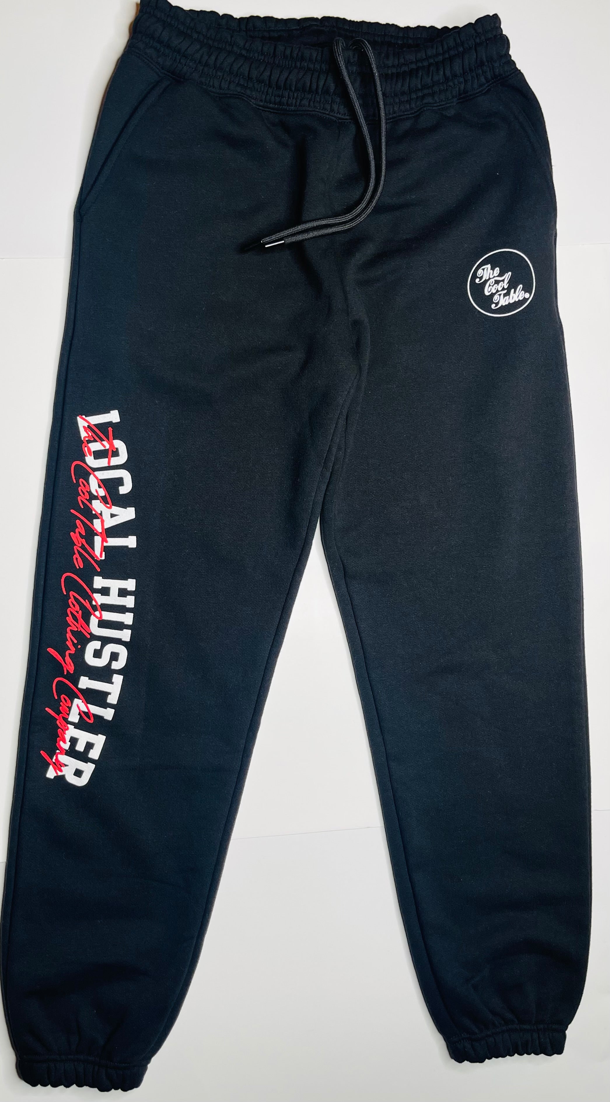 Local Hustler Cool Table Cursive Graphic Sweats-Season 3