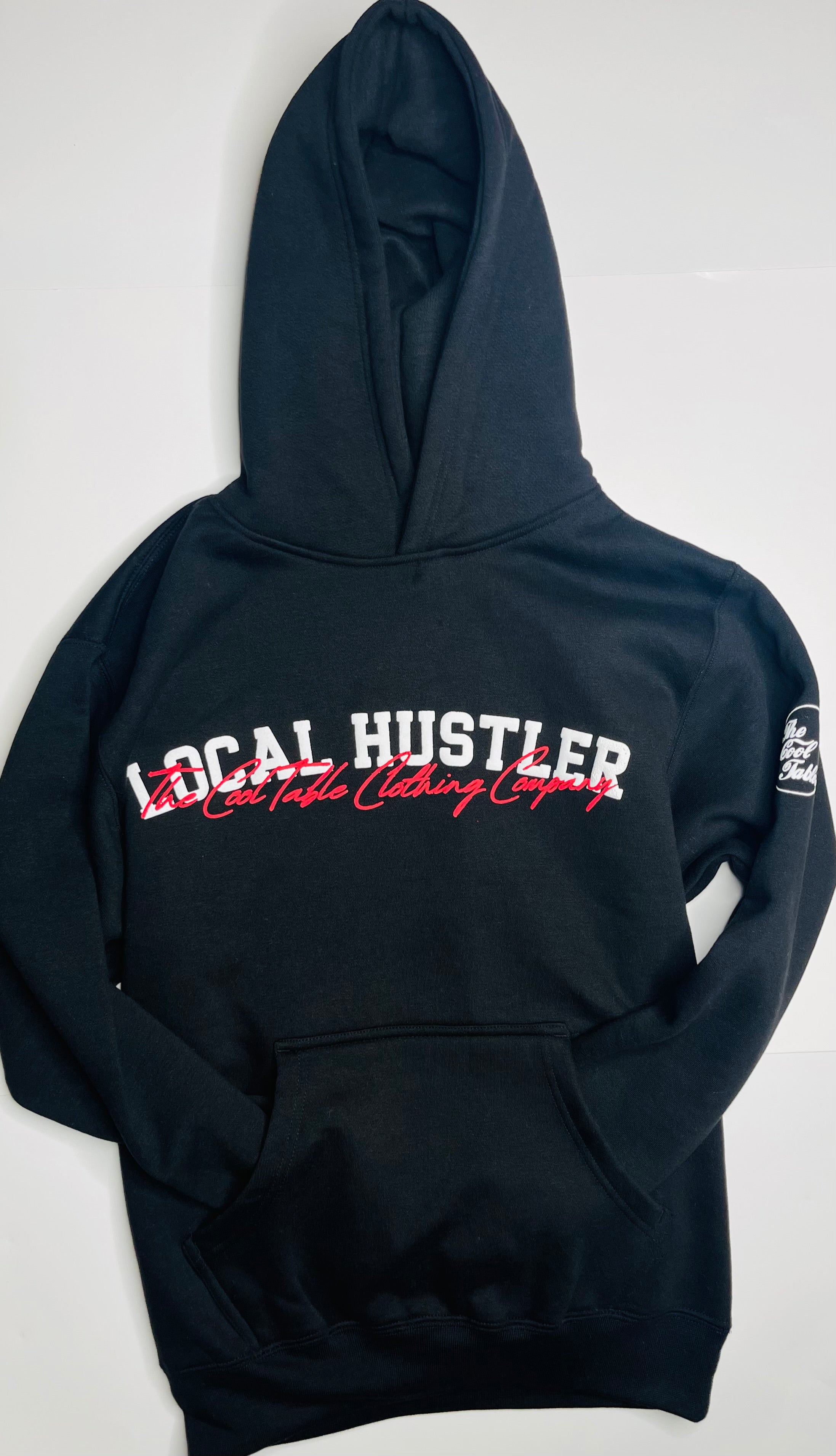 Local Hustler Cool Table Cursive Hoodie-Season 3