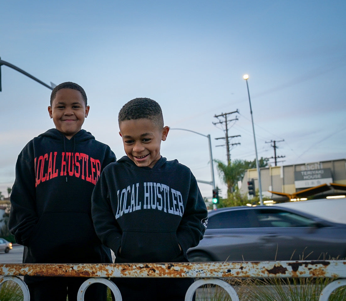 Local Hustler II Logo Hoodie (Kids)